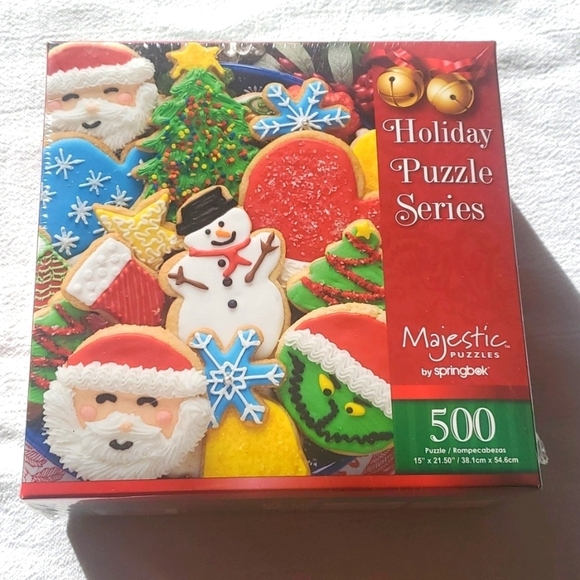 Majestic by Springbok Holiday Puzzle Series 500 Pieces - Picture 1 of 5